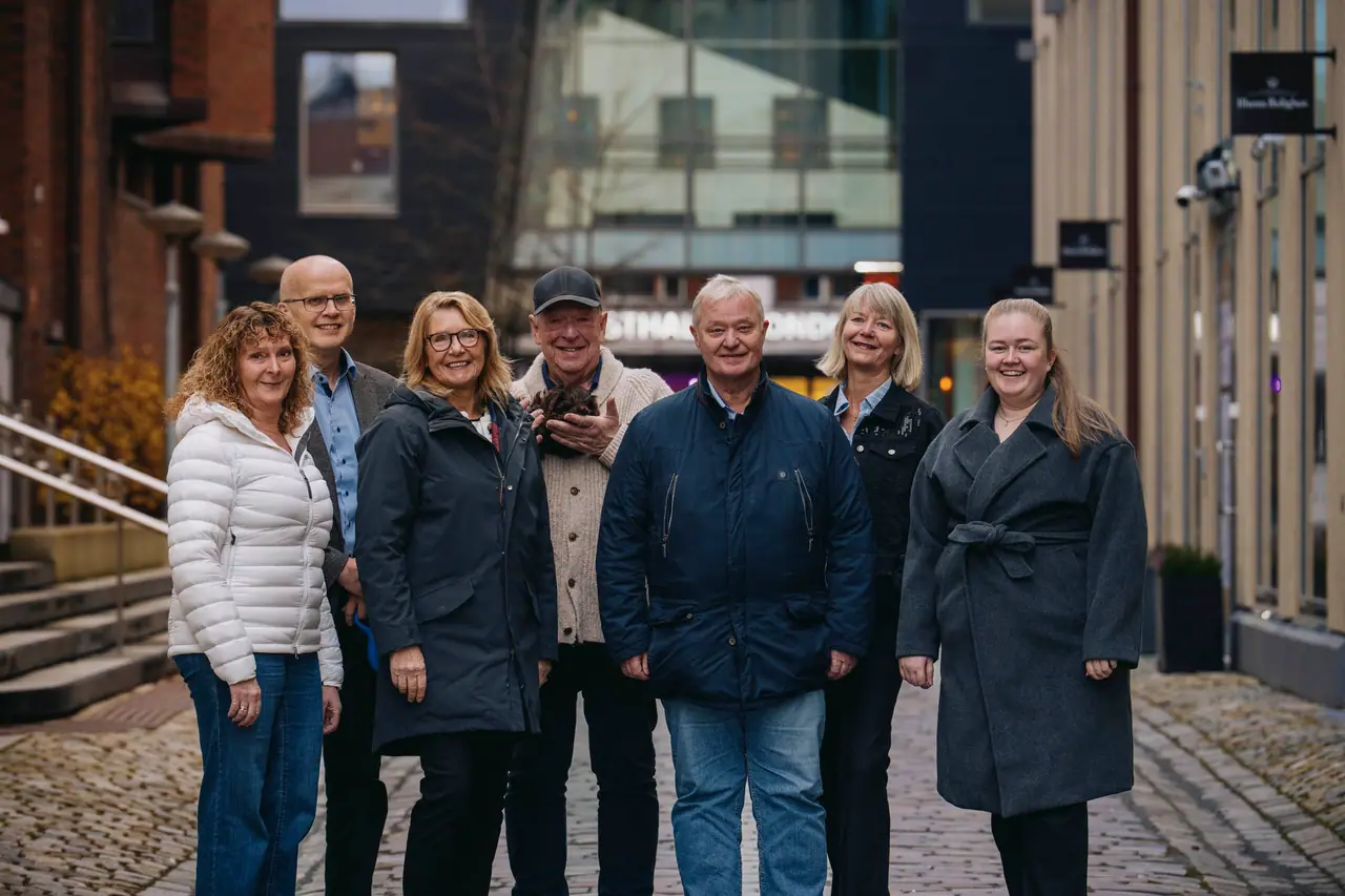 Creto-teamet i Trondheim sentrum